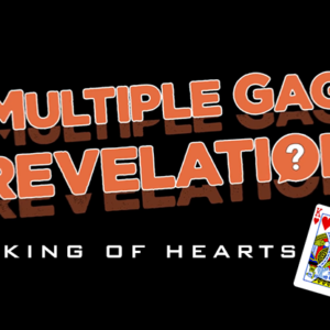 MULTIPLE GAG PREDICTION KING OF HEARTS by PlayTime Magic DEFMA – Trick - magic tricks