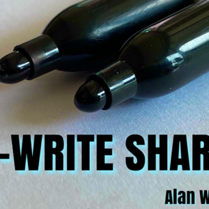 NO WRITE SHARPIE by Alan Wong – Trick - magic tricks