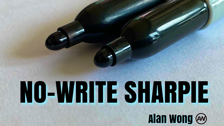 NO WRITE SHARPIE by Alan Wong – Trick - magic tricks