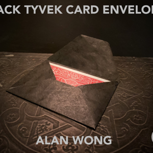 Black Tyvek Card Envelopes (10 pk) by Alan Wong – Trick - magic tricks
