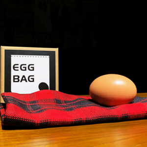 EGG BAG RED PLAID by Bacon Magic – Trick - magic tricks