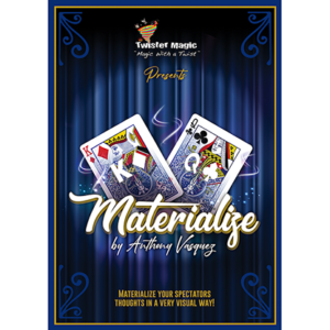 MATERIALIZE (QC) by Anthony Vasquez & Twister Magic – Trick - magic tricks