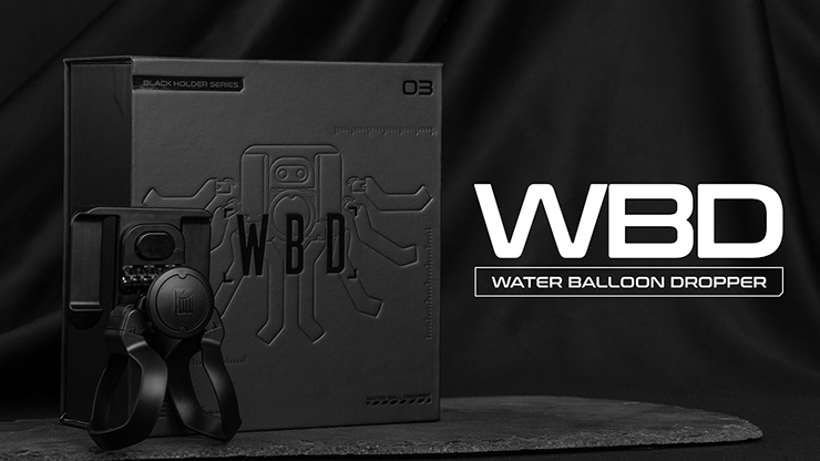 Hanson Chien Presents WBD (Water Balloon Dropper) by Ochiu Studio (Black Holder Series) – Trick - magic tricks