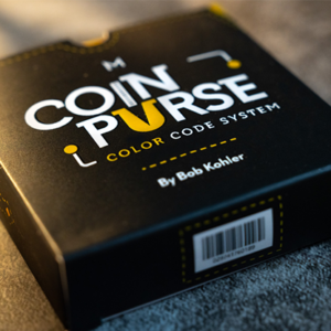 COLOR CODE COIN PURSE YELLOW by Bob Kohler – Trick - magic tricks