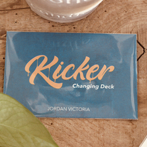 PCTC Productions presents Kicker Changing Deck (Gimmick and Online Instructions) by Jordan Victoria – Trick - magic tricks