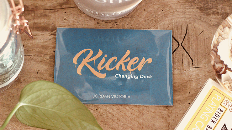 PCTC Productions presents Kicker Changing Deck (Gimmick and Online Instructions) by Jordan Victoria – Trick - magic tricks