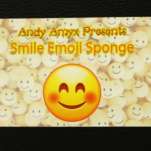 Sponge Emoji SMILE FACE (4PK.) by Andy Amyx- Trick - magic tricks
