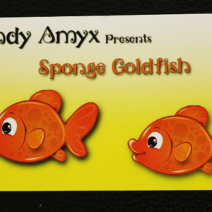 Sponge Emoji GOLDFISH (4PK.) by Andy Amyx- Trick - magic tricks