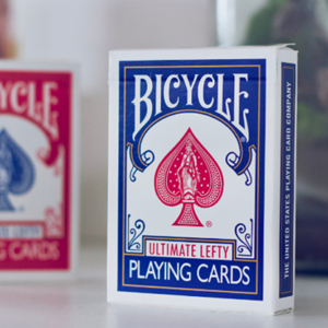 Bicycle Ultimate Lefty Deck Blue (Gimmicks and Online Instructions) - magic tricks