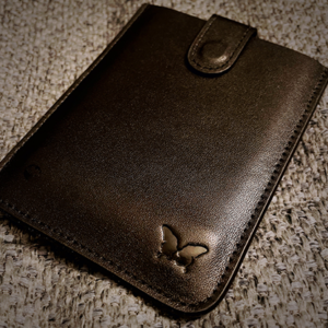 SECRET GAFF AND PACKET CARRIER PRO (Black Leather) - magic tricks