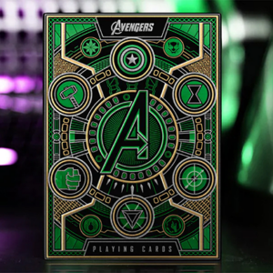 Avengers: Green Edition Playing Cards by theory11 - magic tricks