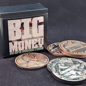 Big Money (Gimmicks and Online Instructions) by Anthony Miller and Ryan Bliss – Trick - magic tricks
