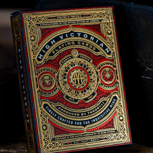 High Victorian (Red) Playing Cards by theory11 - magic tricks