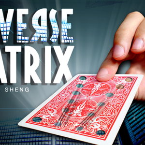 REVERSE MATRIX RED (Gimmicks and Online Instructions) by Chiam Yu Sheng – Trick - magic tricks