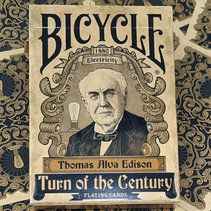 Bicycle Turn of the Century (Electricity) Playing Cards - magic tricks