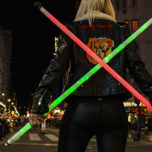 Luminous Dancing Cane GREEN by Magica Rocio – Trick - magic tricks