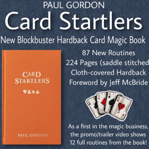 Card Startlers by Paul Gordon – Book - magic tricks