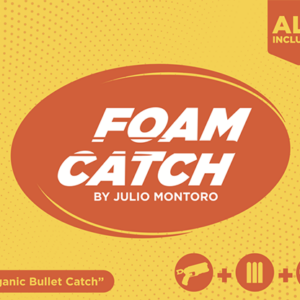 Foam Catch (Gimmicks and Online Instructions) by Julio Montoro – Trick - magic tricks