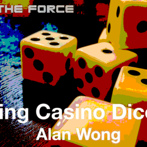 Forcing Casino Dice Set (8 ct.) by Alan Wong – Trick - magic tricks