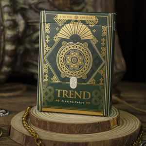 Trend (Green) Playing Cards by TCC - magic tricks