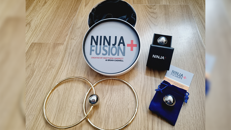 Ninja+ Fusion GOLD (With Online Instructions) by Matthew Garrett & Brian Caswell – Trick - magic tricks