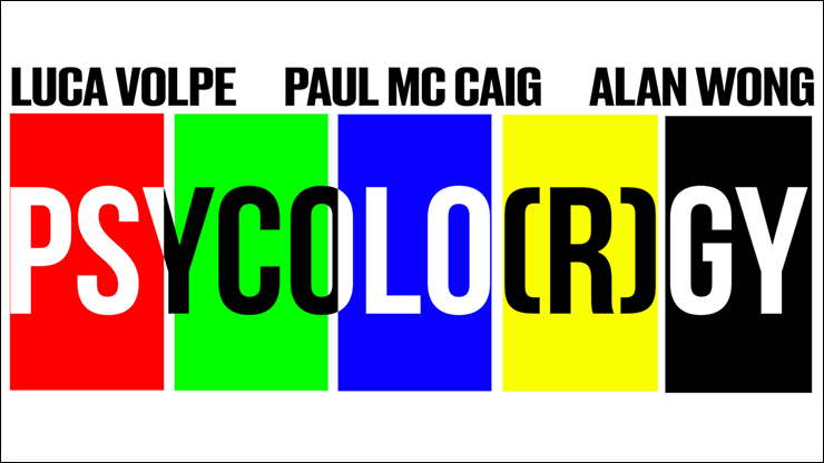 PSYCOLORGY (Gimmicks and Online instructions) by Luca Volpe, Paul McCaig and Alan Wong – Trick - magic tricks