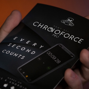 ChronoForce Pro – Physical Copy (App & Online Instructions) by Samy Ali – Trick - magic tricks