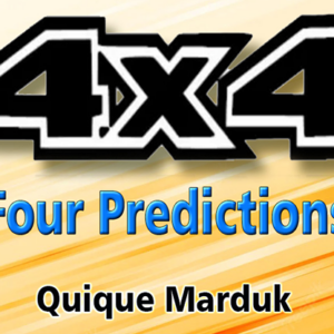 4X4 by Quique Marduk – Trick - magic tricks