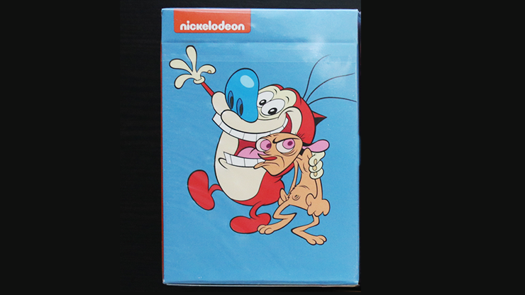Fontaine Nickelodeon: Ren and Stimpy Playing Cards - magic tricks