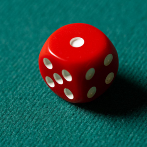 REPLACEMENT DIE RED (GIMMICKED) FOR MENTAL DICE by Tony Anverdi – Trick - magic tricks