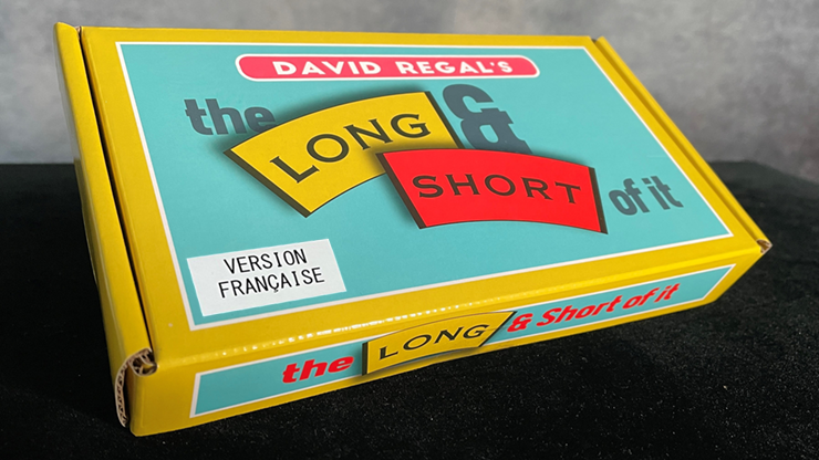 THE LONG AND SHORT OF IT FRENCH by David Regal – Trick - magic tricks