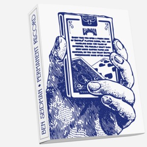 Permanent Record (Gimmicks and Online Instructions) by Ben Seidman – Trick - magic tricks