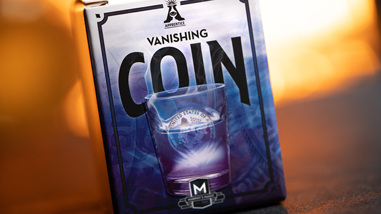 VANISHING COIN (Gimmicks and Instructions) by Apprentice Magic – Trick - magic tricks