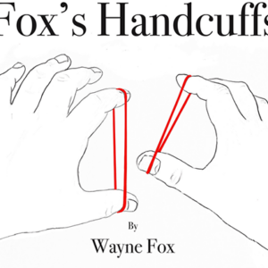 Fox’s Handcuffs (Gimmicks and Online Instructions) by Wayne Fox – Trick - magic tricks