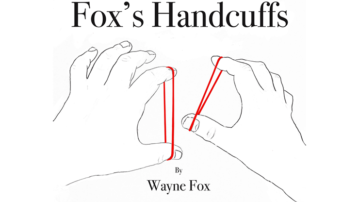 Fox’s Handcuffs (Gimmicks and Online Instructions) by Wayne Fox – Trick - magic tricks