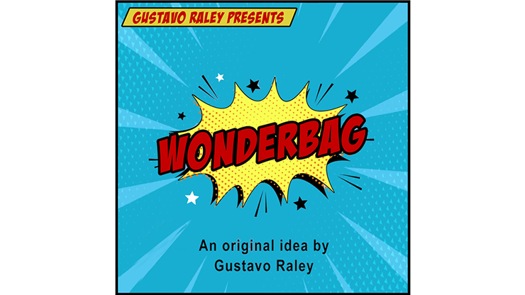 WONDERBAG BATMAN (Gimmicks and Online Instructions) by Gustavo Raley – Trick - magic tricks