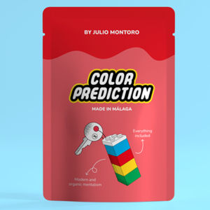 COLOR PREDICTION (Gimmicks and Online Instructions) by Julio Montoro – Trick - magic tricks