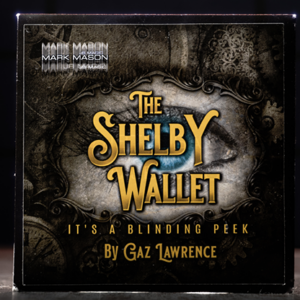 Shelby Wallet (Gimmicks and Online Instructions) by Gaz Lawrence and Mark Mason – Trick - magic tricks