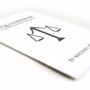 Equilibrium (Gimmicks and Online Instructions) by Michael Murray – Trick - magic tricks