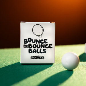 Bounce no Bounce Balls WHITE by Murphy’s Magic – Trick - magic tricks