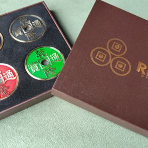 RBG Half Dollar Size (Gimmicks and Online Instruction) by N2G – Trick - magic tricks