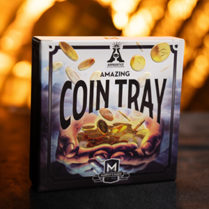 AMAZING COIN TRAY by Apprentice Magic  – Trick - magic tricks