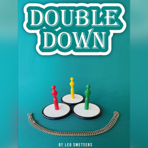 Double Down (Gimmicks and Online Instructions) by Leo Smetsers – Trick - magic tricks