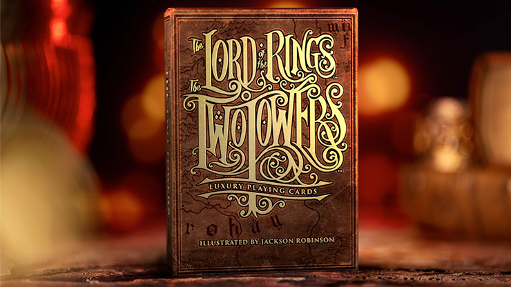The Lord of the Rings – Two Towers Playing Cards by Kings Wild Project - magic tricks