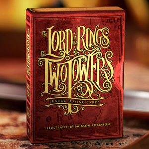 The Lord of the Rings – Two Towers Playing Cards (Foiled Edition) by Kings Wild - magic tricks