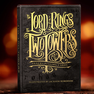 The Lord of the Rings – Two Towers Playing Cards (Gilded Edition) by Kings Wild - magic tricks