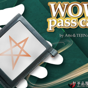 WOW PASS CASE (Gimmick and Online Instructions) by Katsuya Masuda – Trick - magic tricks