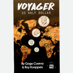 Voyager US Half Dollar (Gimmick and Online Instruction) by GoGo Cuerva – Trick - magic tricks