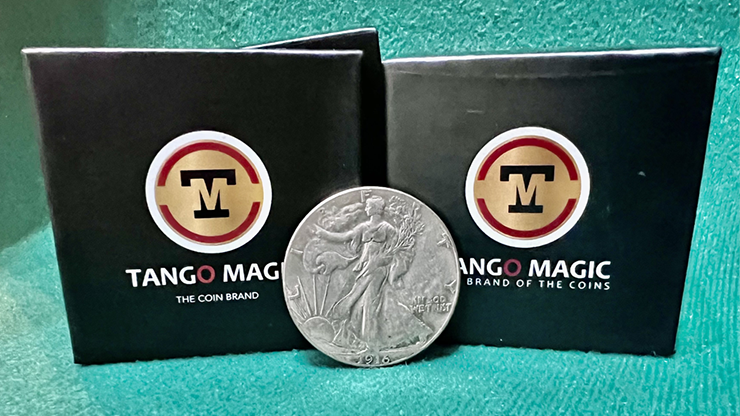 Walking Liberty Steel Coin by Tango Magic – Trick(RP026) - magic tricks