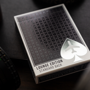 Lounge Edition Marked (Tarmac Black) by Jetsetter Playing Cards - magic tricks